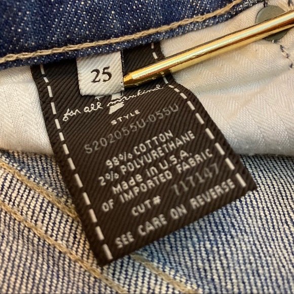 7 For All Mankind Jeans Dojo Bermuda Shorts - Picture 10 of 12